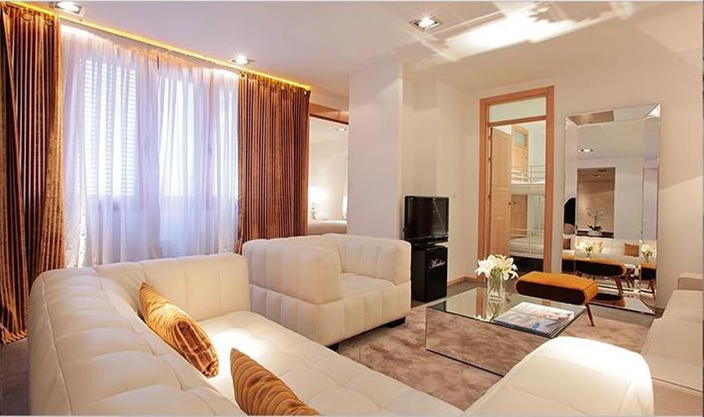 Madrid Central Gran Via Suites Oda fotoğraf